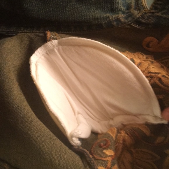 Gordon James embroidered denim jacket, S - Picture 6 of 8